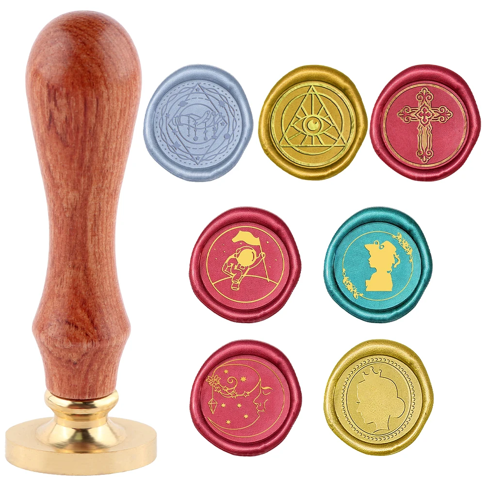 Wax Seal Stamp Set - Set di timbri con sigillo di