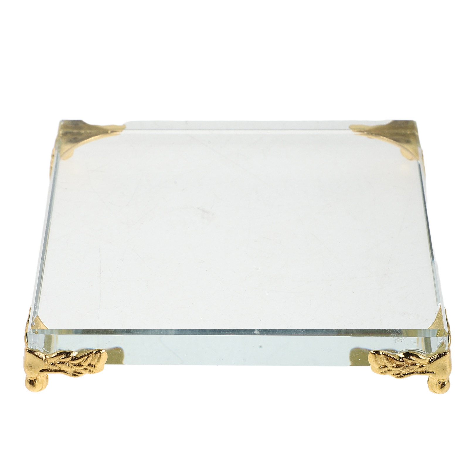 Paper Weight Crystal - Blocco fermacarte quadrato in cristallo con