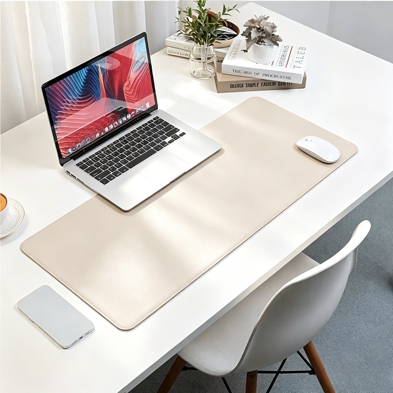 Leather Desk Pad - 1 tappetino per mouse grande in