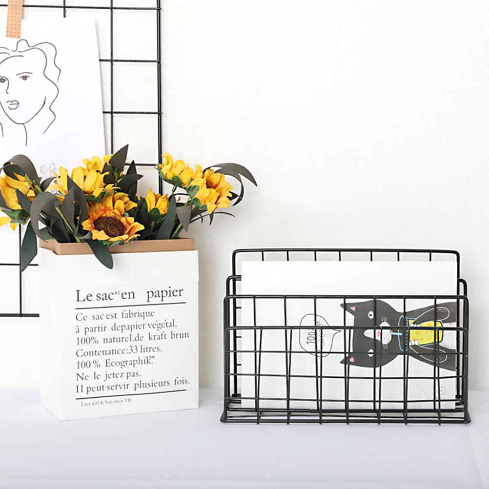 Portaoggetti da scrivania in m - Magazine Holder Rack recensione e prezzo