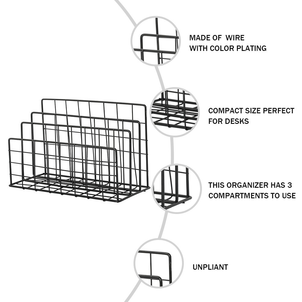 Portaoggetti da scrivania in m - Magazine Holder Rack recensione e prezzo