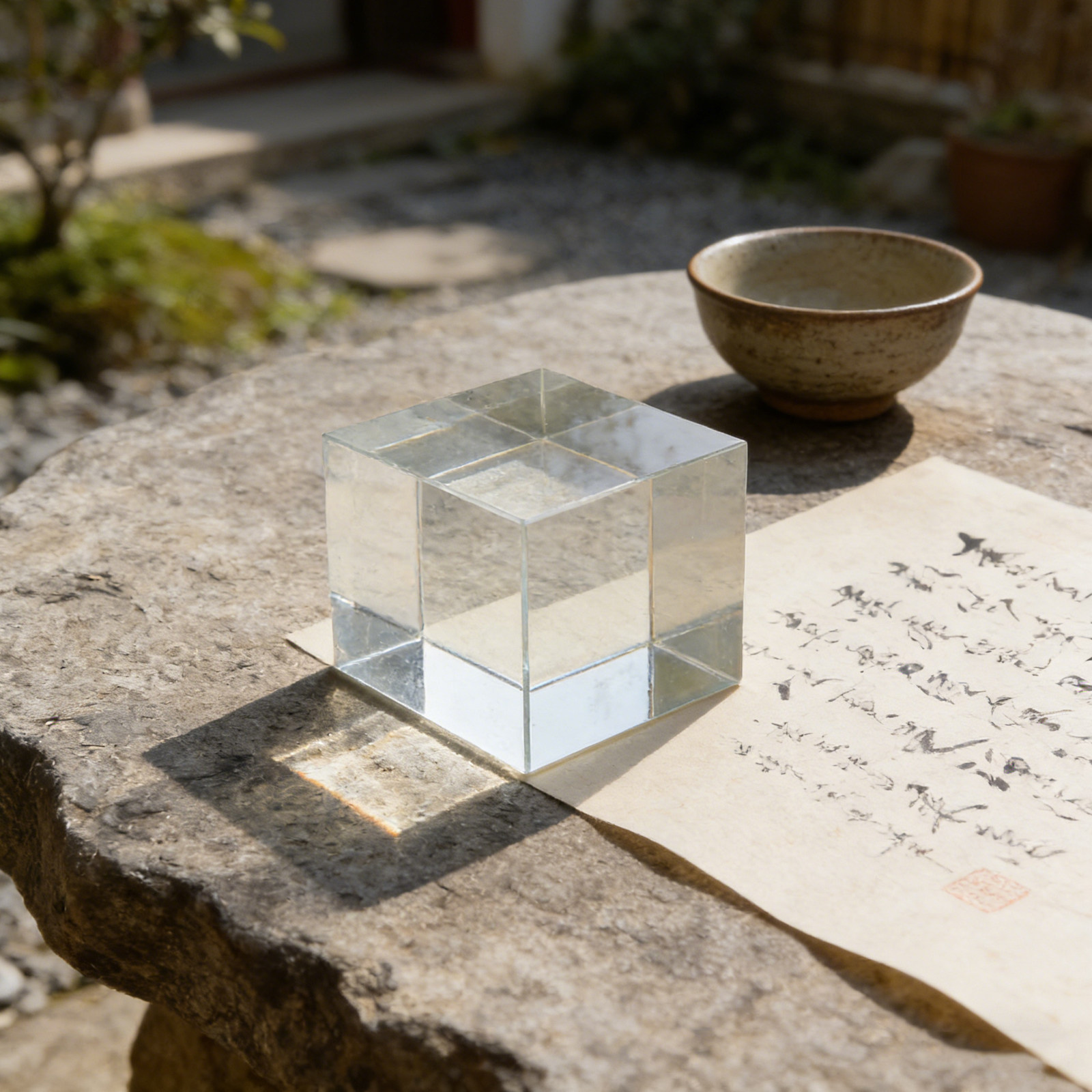 Fermacarte quadrato in cristal - Paper Weight Crystal recensione e prezzo