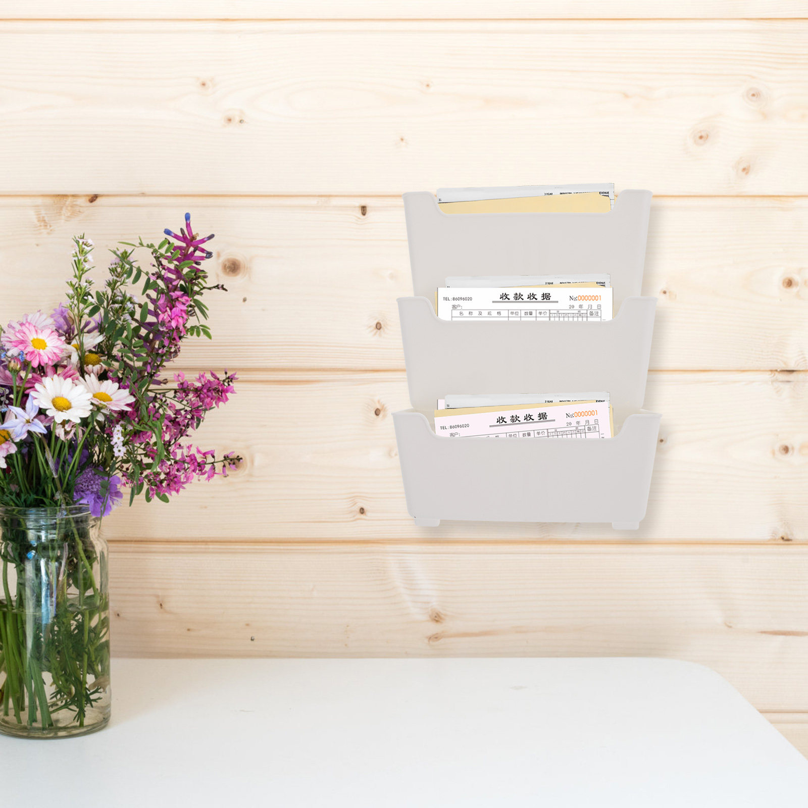 1 set di organizer da parete t - Magazine Holder Rack recensione e prezzo