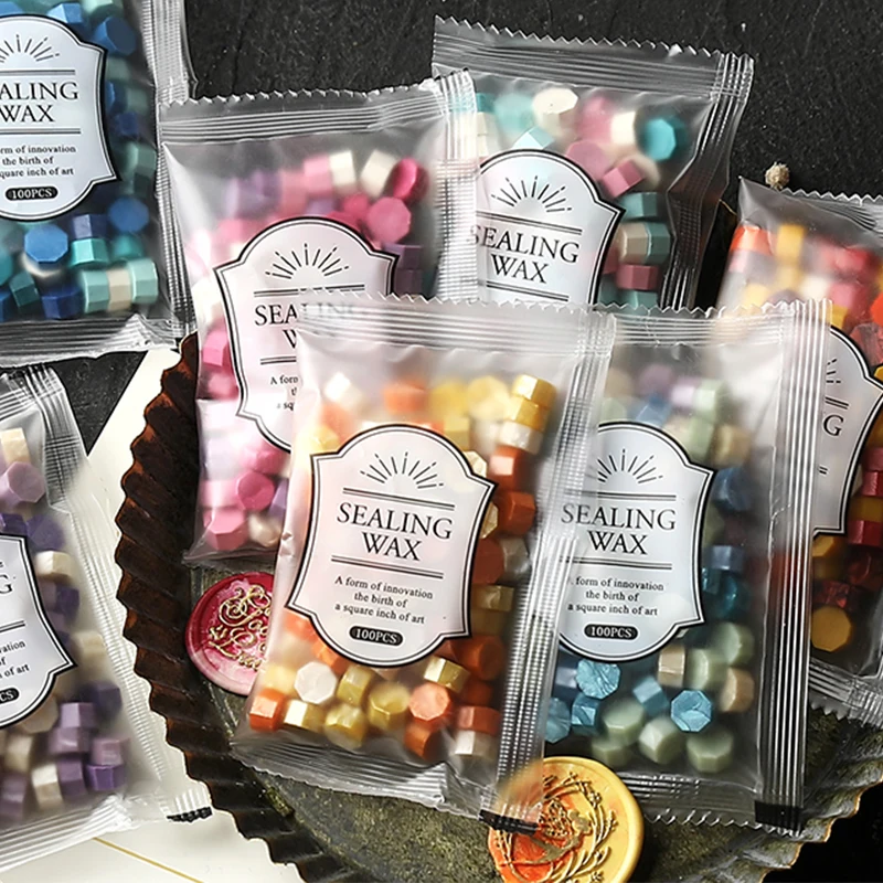 200 pz/borsa Ottagono Colore M - Wax Seal Stamp Set recensione e prezzo