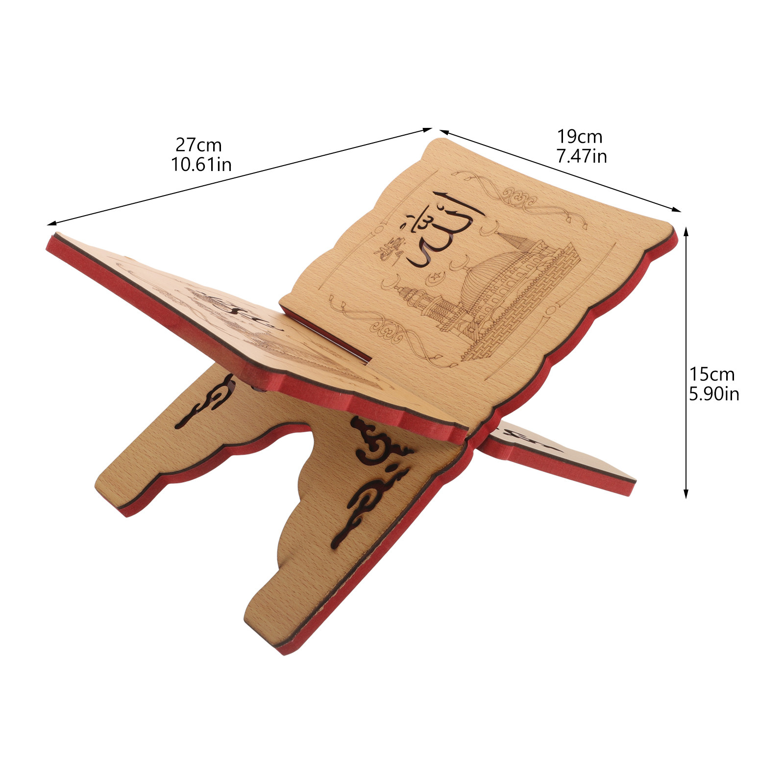 Porta Corano in Legno, Support - Magazine Holder Rack recensione e prezzo